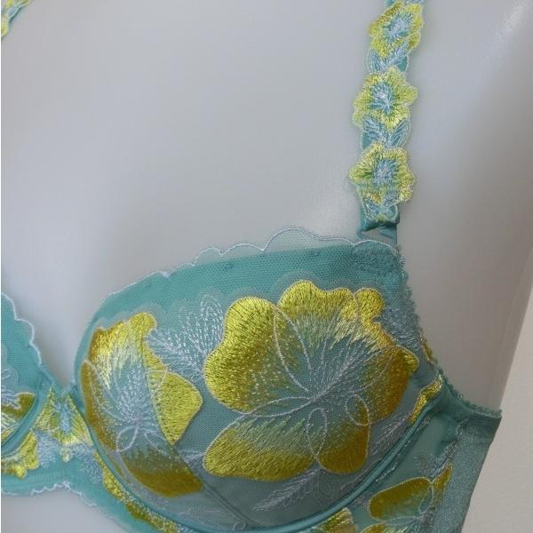 Triumph（トリンプ） セサ CC473 ブラジャー 緑G9【D65/E65】ミント
