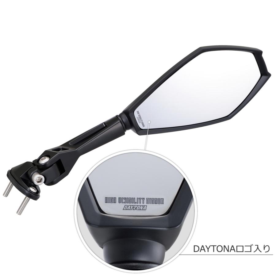 DAYTONA（デイトナ） 16934 ハイビジミラー カウルミラー 新保安基準