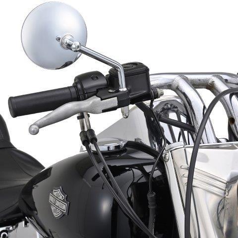 DAYTONA（デイトナ） 17022 ハイビジミラー ROUND for H-D クローム