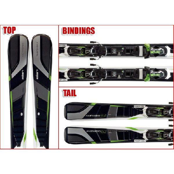 elan（エラン） スキー2点セット AMPHIBIO 82XTi FUSION ビンディング