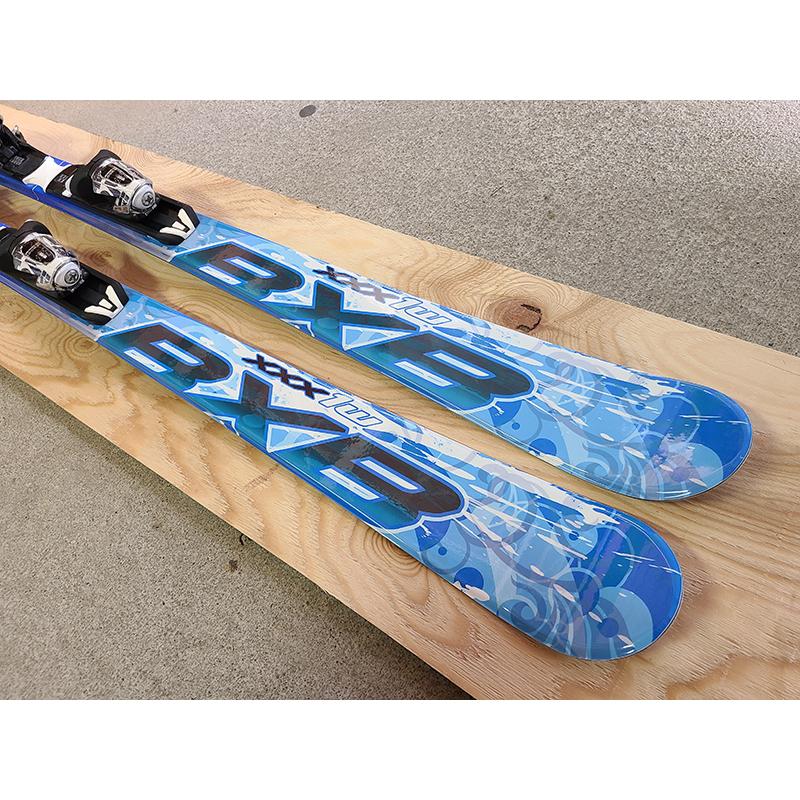 BXB スキー 4点セット BLUEMORIS BXB XXX-1W BLU 150/160/170cm 金具