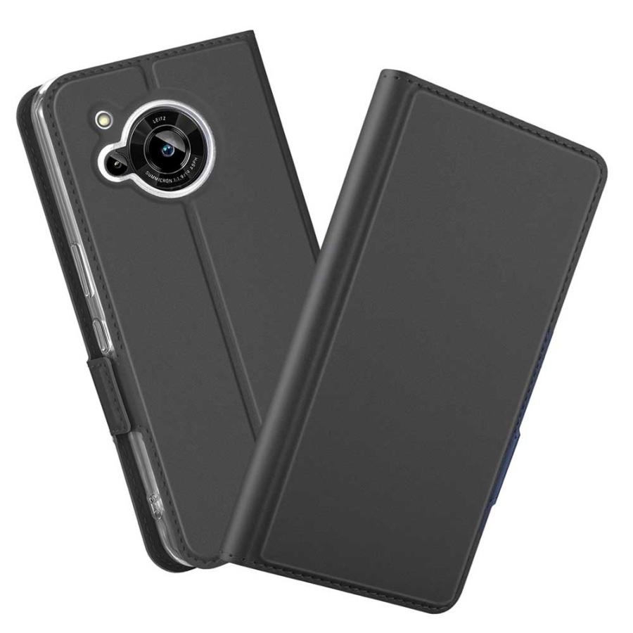 新品 AQUOS R7 ブラック 本体 保護ガラス ケース アダプター セット