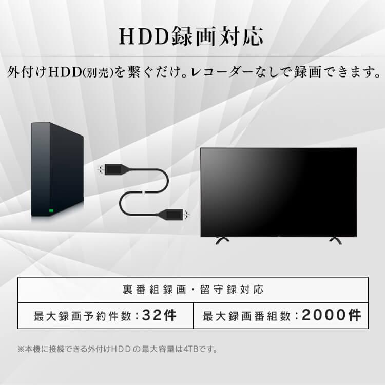IRIS OHYAMA（アイリスオーヤマ） テレビ 55インチ 4K 55型 本体