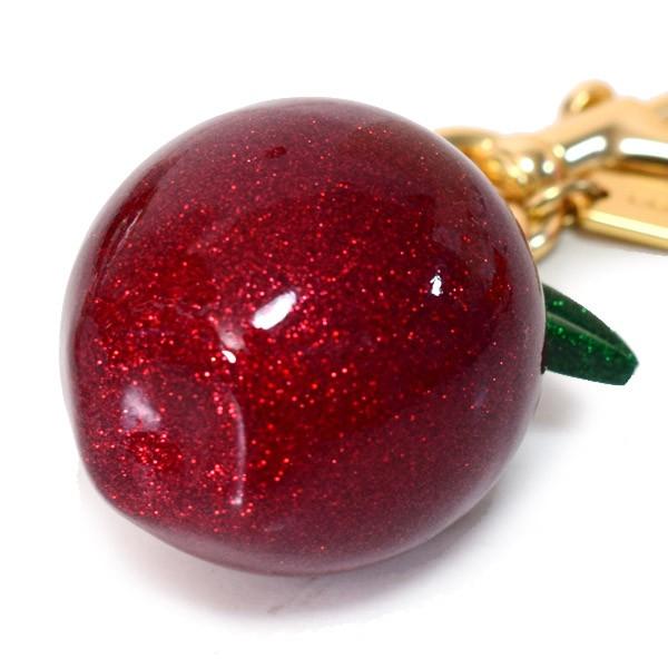 COACH（コーチ） キーホルダー レジン アップル リンゴ モチーフ