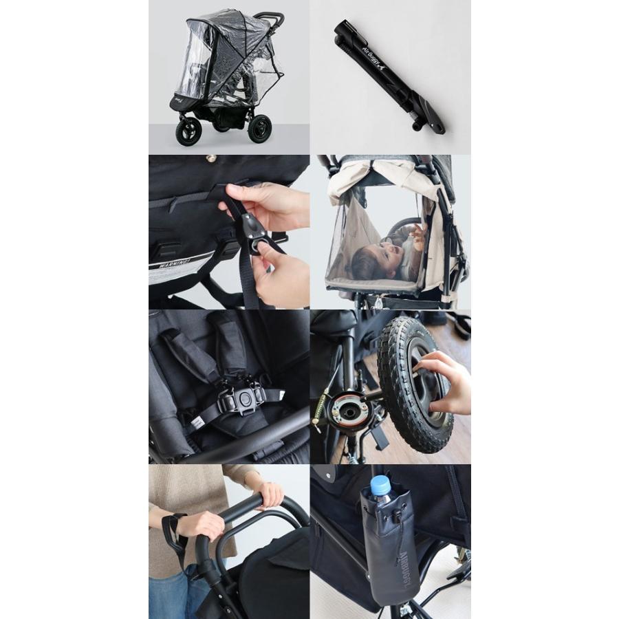 COCO ラッピング無料 エアバギー ココ プレミア ベビーカー レイン