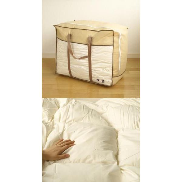 三ツ星ゴールドラベル 軽やか羽毛布団 ダブル [D羽毛掛 無地TTC