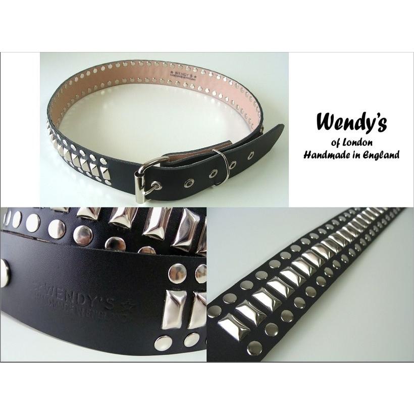 WENDYS ウェンディーズ 正規 イギリス製 Rivet Ingot Stud Belt