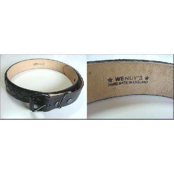 WENDY'S ウェンディーズ 正規 イギリス製 3-Row Hexagon Stud