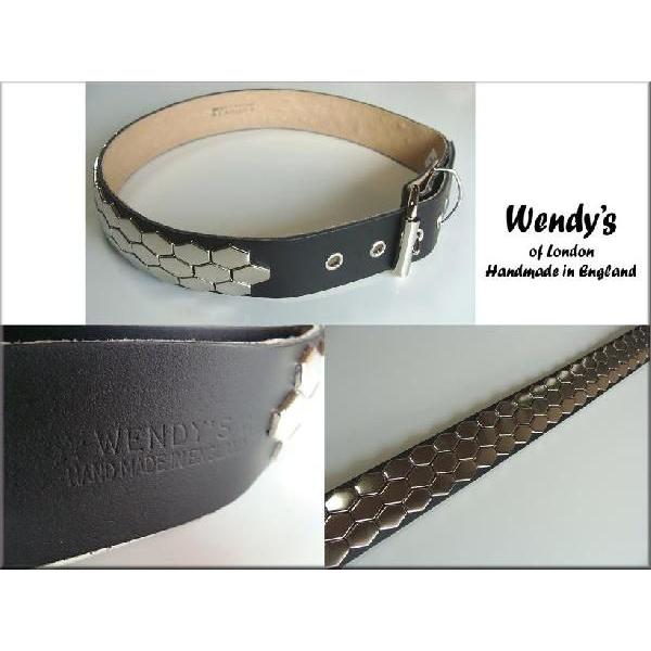 WENDY'S ウェンディーズ 正規 イギリス製 3-Row Hexagon Stud
