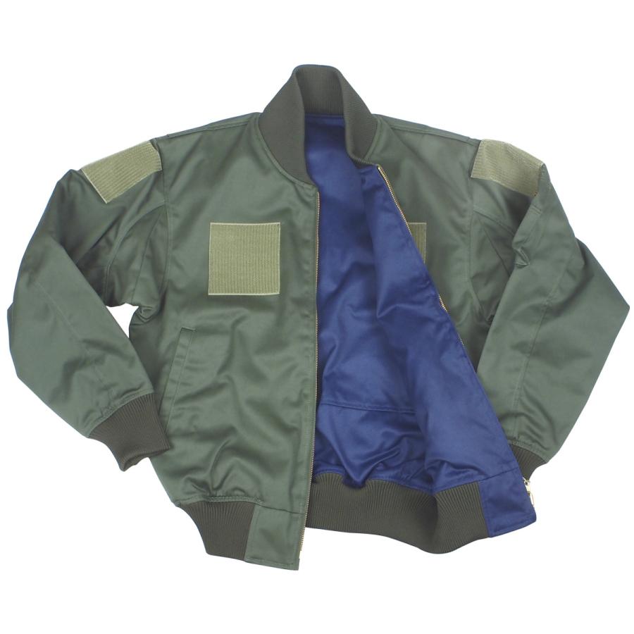 フライトジャンパー 航空自衛隊 リバーシブル ベルクロ付 (サイズ:S/M