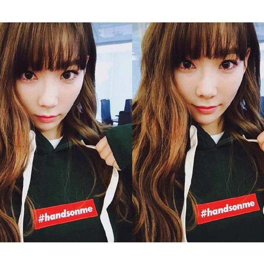 パーカー 少女時代テヨン着用モデル プルオーバー トレーナー