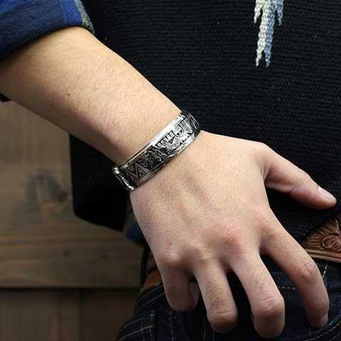 Indian Jewelry 内周176mm Berra Tawahongva(ベラ・タワホングヴァ