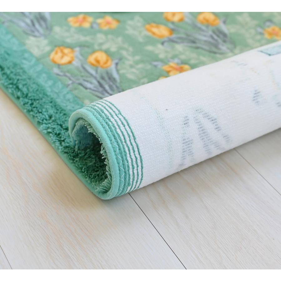 ROYAL COLLECTION（オカ） トイレマット 4点 セット 日本製 グリーン