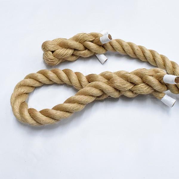 登り綱 麻ロープ 30mmx4.5m ターザンロープ 運動 スポーツ