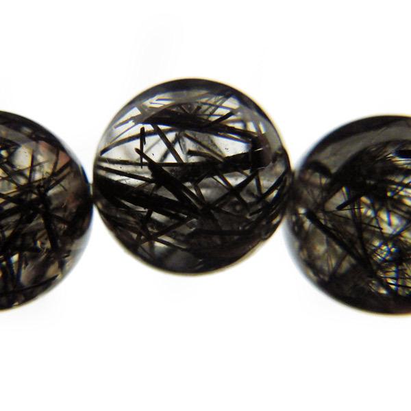 高品質ブラックルチルクォーツ(ブラックトルマリンインクォーツ