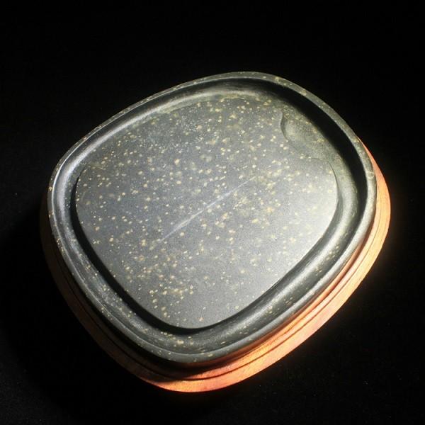 歙州硯 金星硯 5吋 一点物［売り切れました］ : 書道用品 緑風店