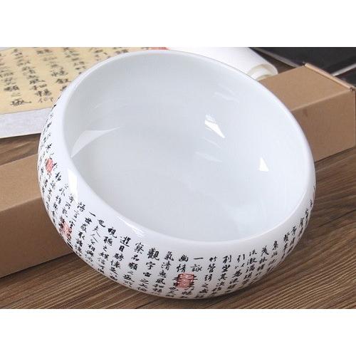 王羲之 蘭亭序 筆洗い 小 陶器 墨池 : 書道用品 緑風店 - 通販 - Yahoo