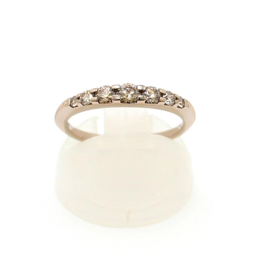 カシケイ Kashikey 指輪 新品仕上げ済 K18BG ネイキッド ブラウン