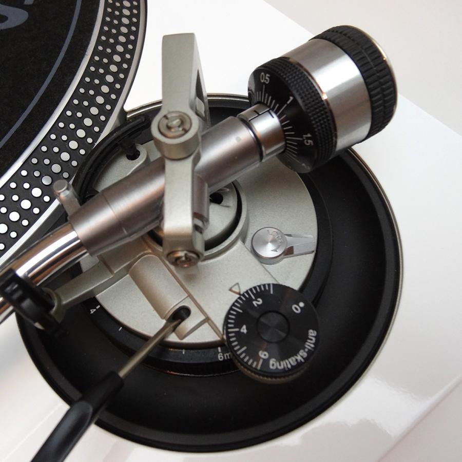 ターンテーブル カバー (Faceplate) ホワイト 2枚組 （for Technics SL