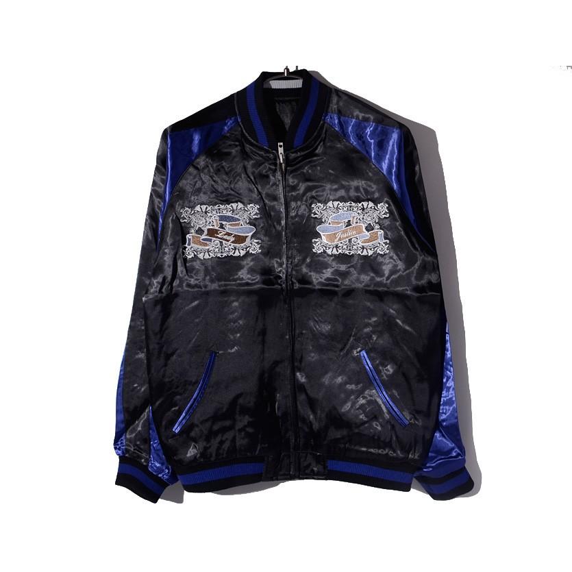 BACK STREET CRAWLER スカジャン メンズ レディース 刺繍 バック