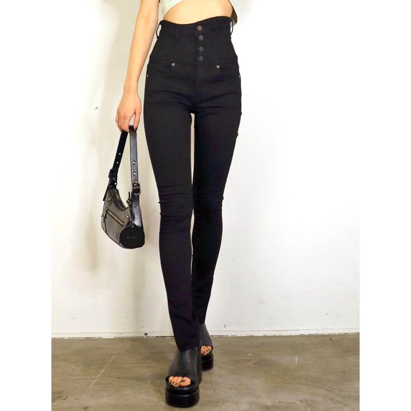 EMODA（エモダ） デニム ハイウエスト スリム スキニー 細い