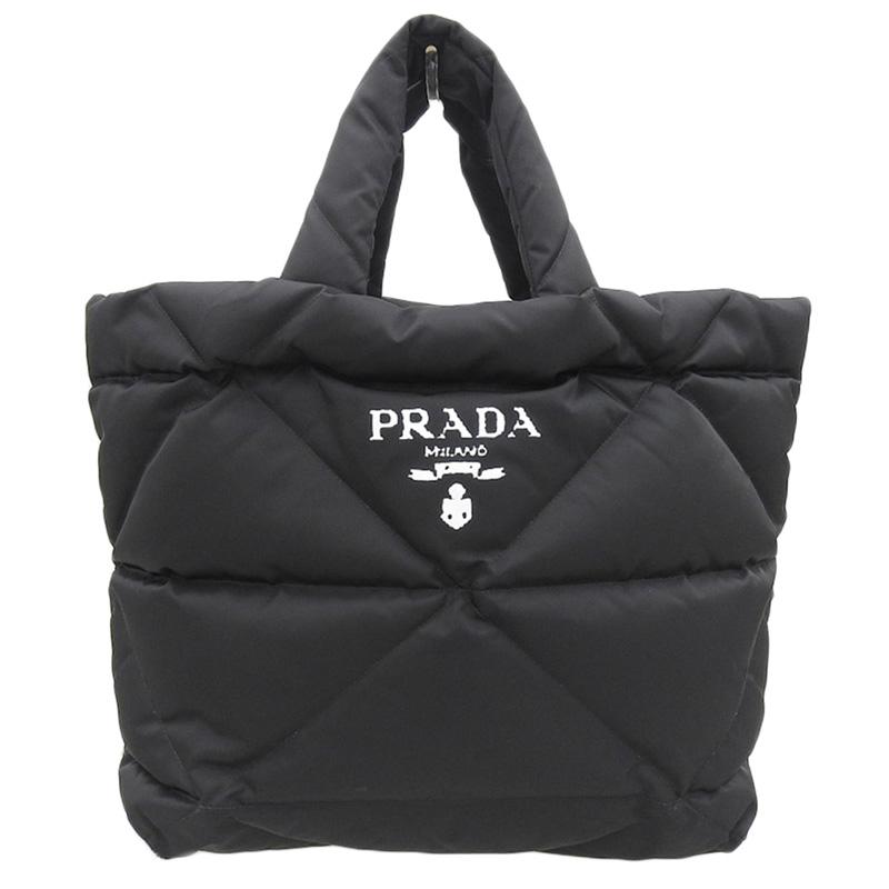 PRADA（プラダ） トートバッグ パデッド ナイロン ブラック 2VG082 美