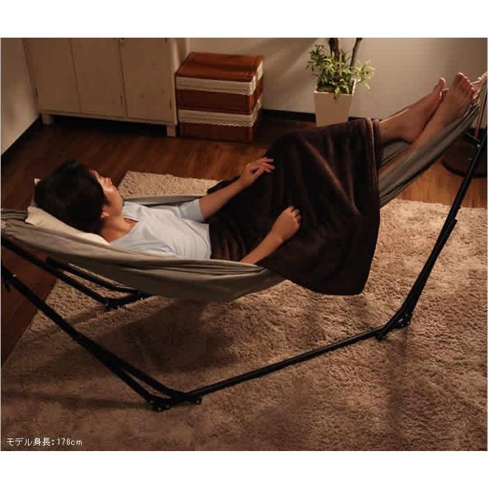 特典付［ 2WAY自立式ポータブルハンモック＆ハンモックチェア C-1