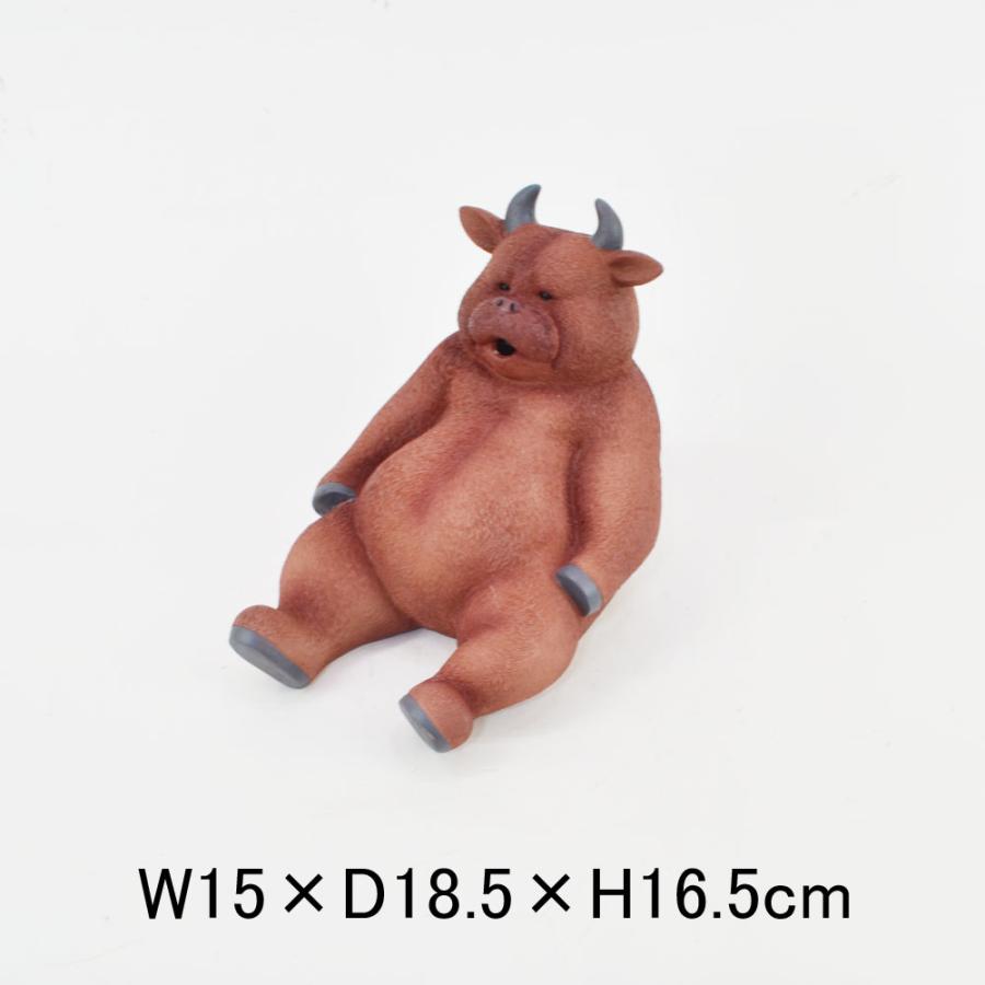 ダッドカウ 和牛L レジン オブジェ 牛 置物 うし ウシ : ラタンハウス