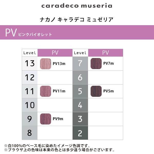 ナカノ キャラデコ ミュゼリア 1剤 ピンクバイオレット 80g | 【メール