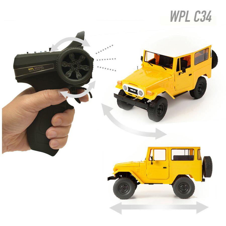 WPL JAPAN ラジコン ラジコンカー オフロード WPL JAPAN C34 RCカー 1