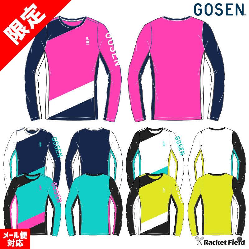 GOSEN（ゴーセン） バドミントン ウェア ワンポイントロングスリーブT