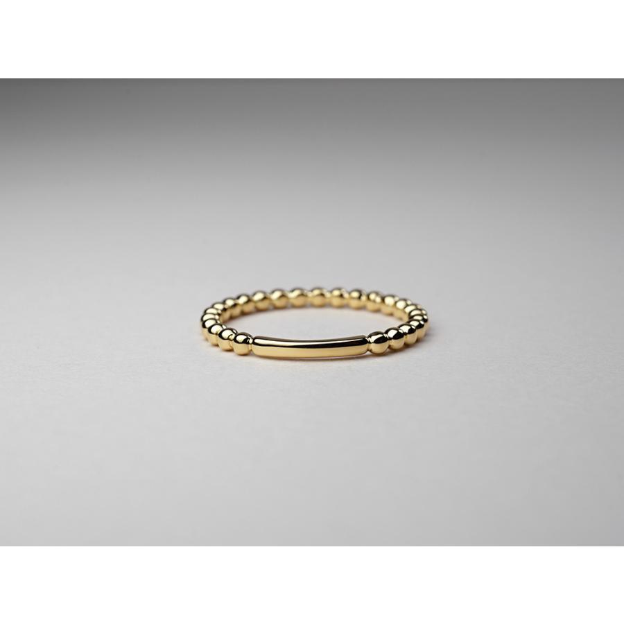 K18 プリュイ リング 指輪 レディース 重ね付け スタッキング スタック