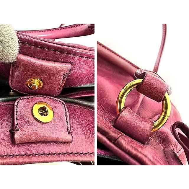 miu miu（ミュウミュウ） 【中古】miumiu バッグ ハンドバッグ 2WAY