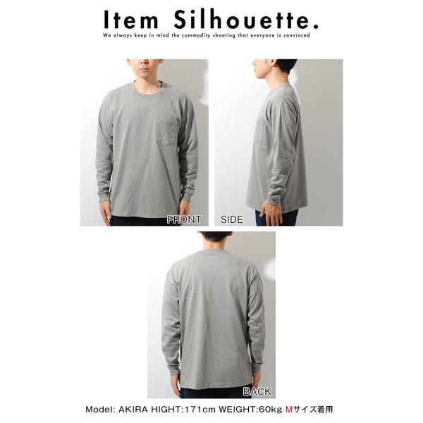 FRUIT OF THE LOOM（フルーツオブザルーム） ポケットロンT 長袖T