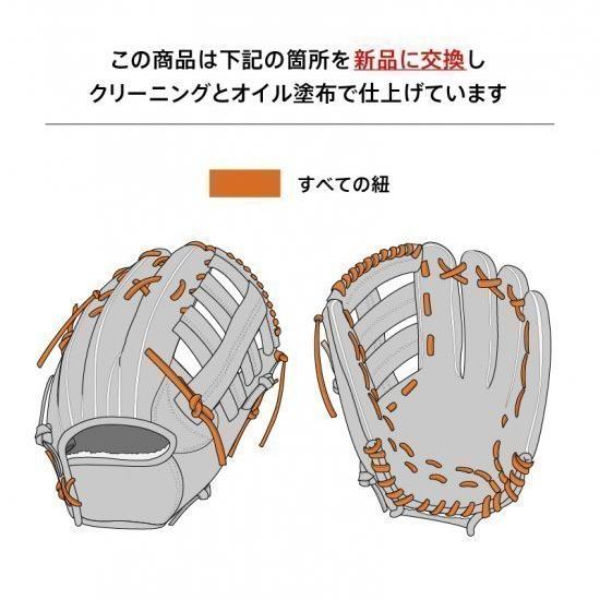 NIKE（ナイキ） 【全紐交換済みグローブ】 少年軟式グローブ / 投手用