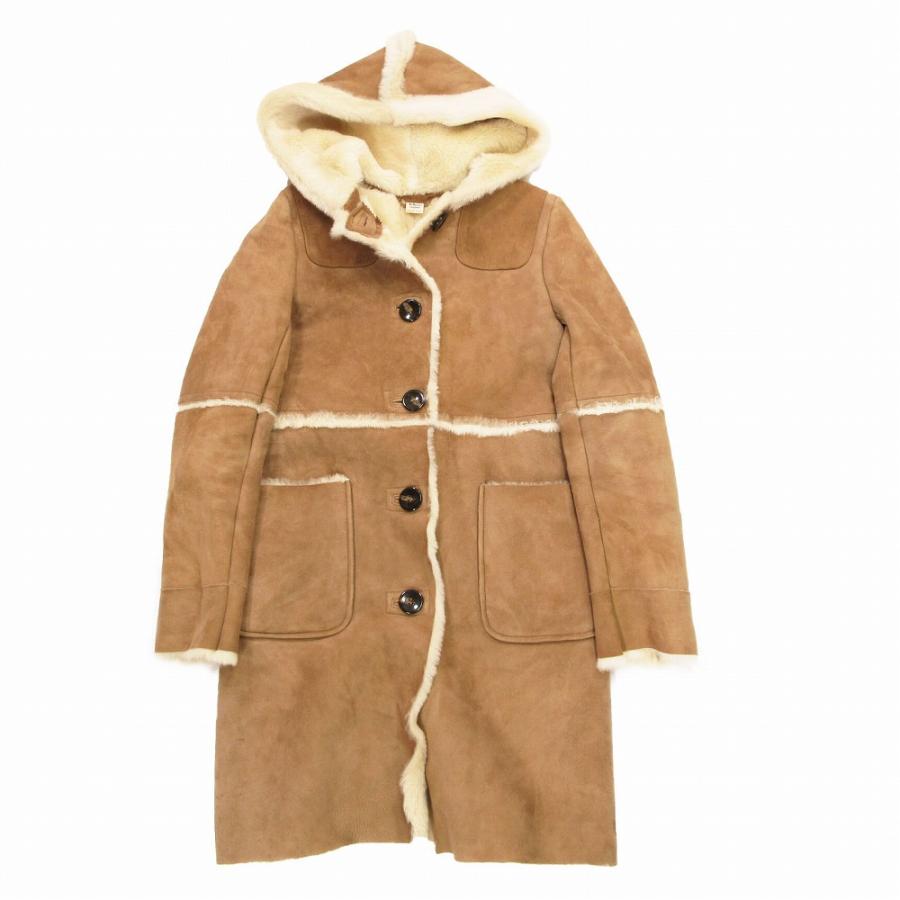 RHC Ron Herman ロンハーマン ムートン コート ミドル丈 羊革 シープ