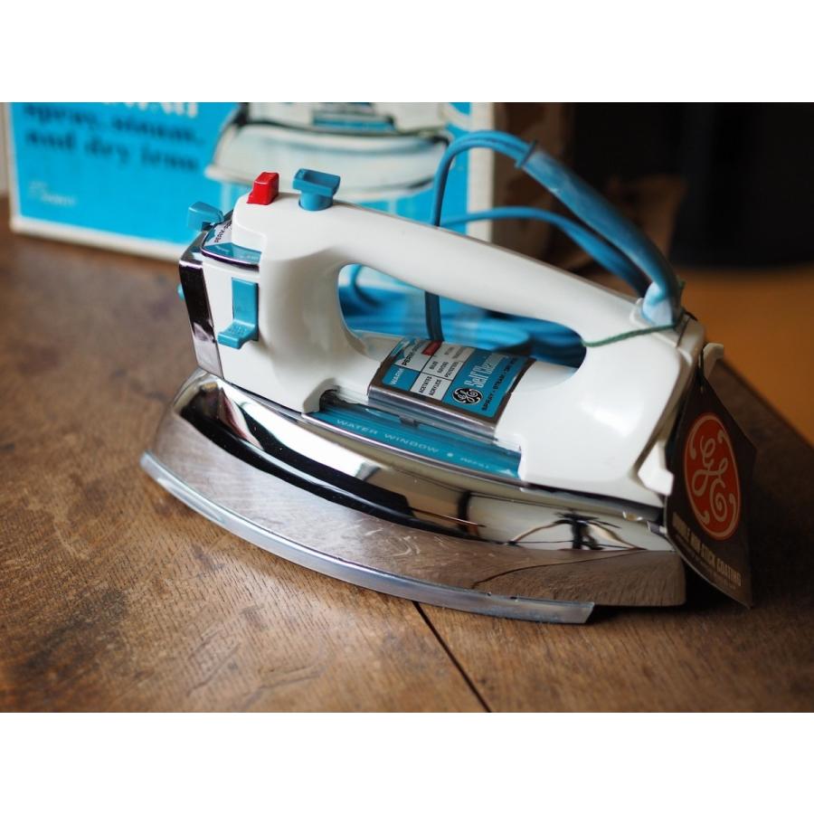 GE デッドストック ビンテージ スチームアイロン F-110WHT General