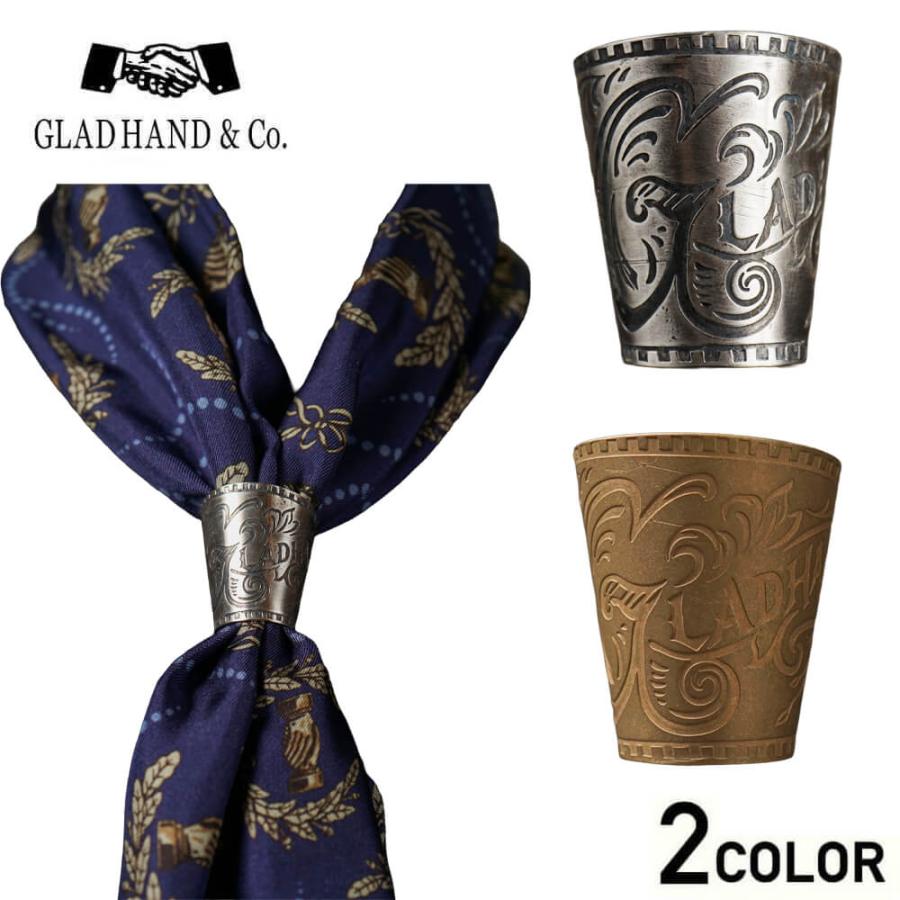GLAD HAND（グラッドハンド） バンダナホルダー スカーフリング 日本製