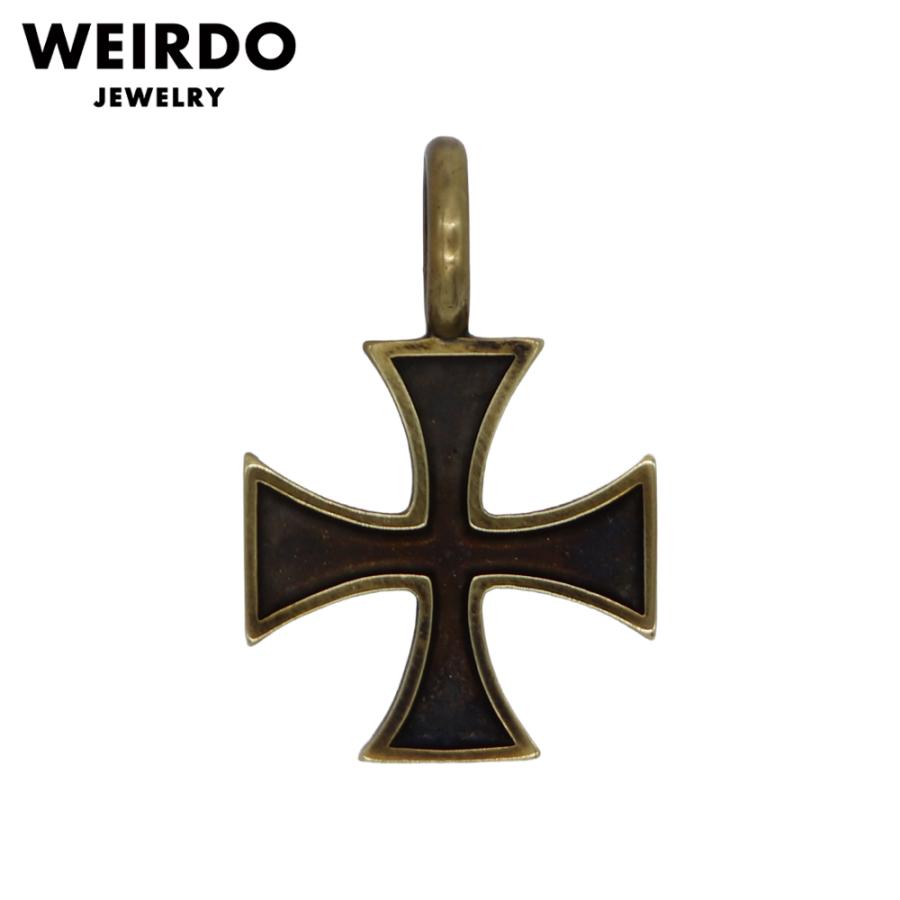 WEIRDO（ウィアード） ジュエリー アイアンクロス トップ 日本製