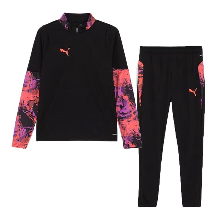 PUMA（プーマ） INDIVIDUALCUP 1/4ジップトップ ＆ TRパンツ 上下