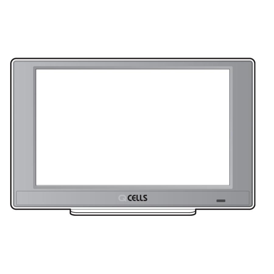 Q CELLS(Q セルズ)太陽光発電システム用 カラーモニター 型式：HQJP