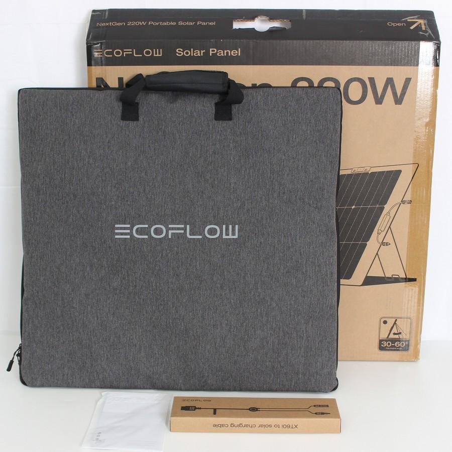 ボーナスストア+5％【新品】EcoFlow NextGen 220W Portable Solar