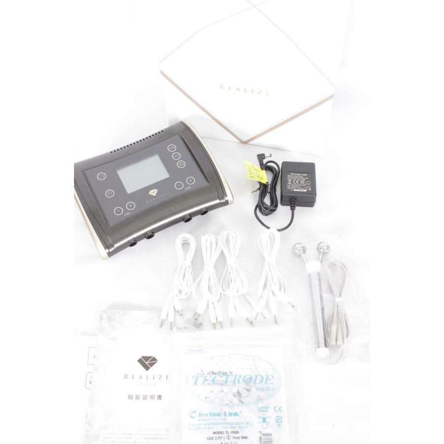 美品】スリムビューティハウス REALIZE 新品パッド付き ホームケア EMS