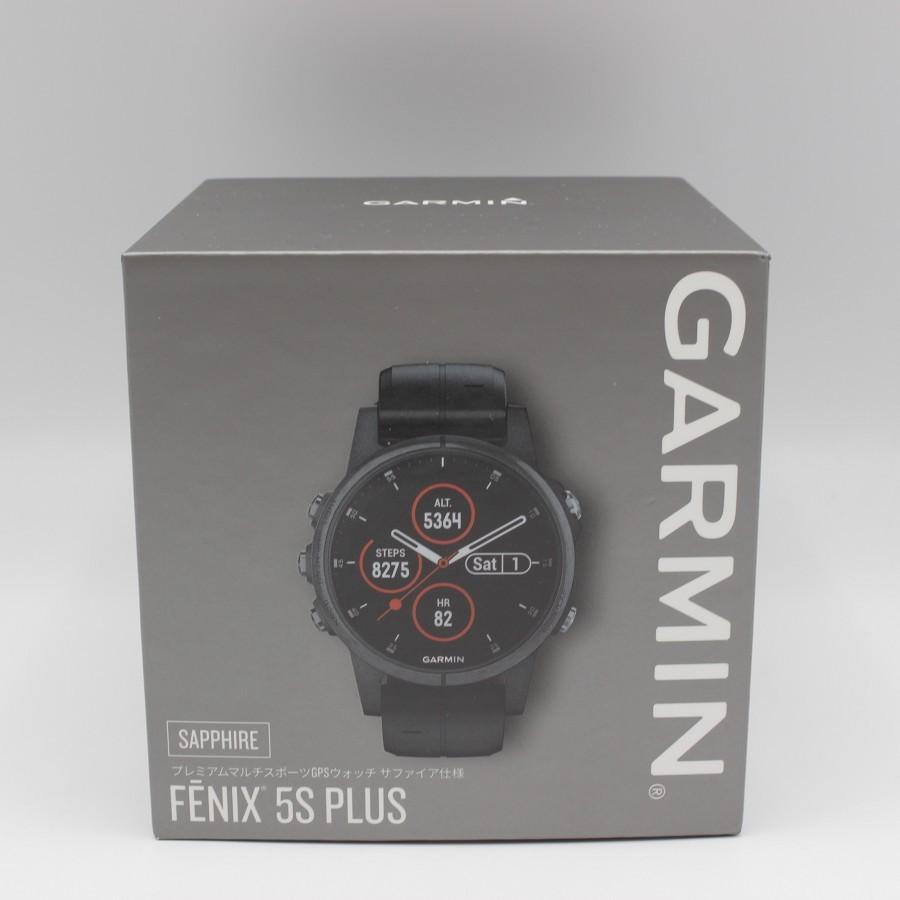 fenix 5 【美品】Garmin 5S Plus Sapphire Black 010-01987-77