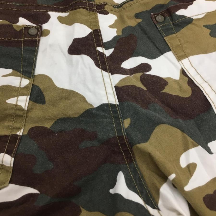 PEARLY GATES（パーリーゲイツ） ハーフパンツ ブラウン×白 カモフラ