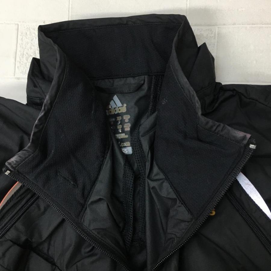 adidas（アディダス） 2WAYジャケット 黒 袖取り外し可 一部メッシュ