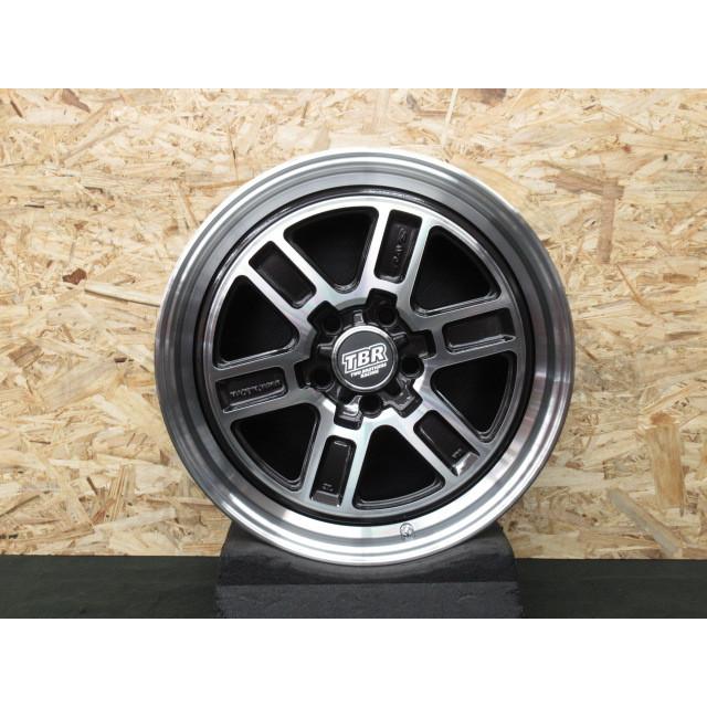 ☆2338AMZ RAYS レイズ TBR TB01 18×7.5J 5/114.3 +48 アルミホイール