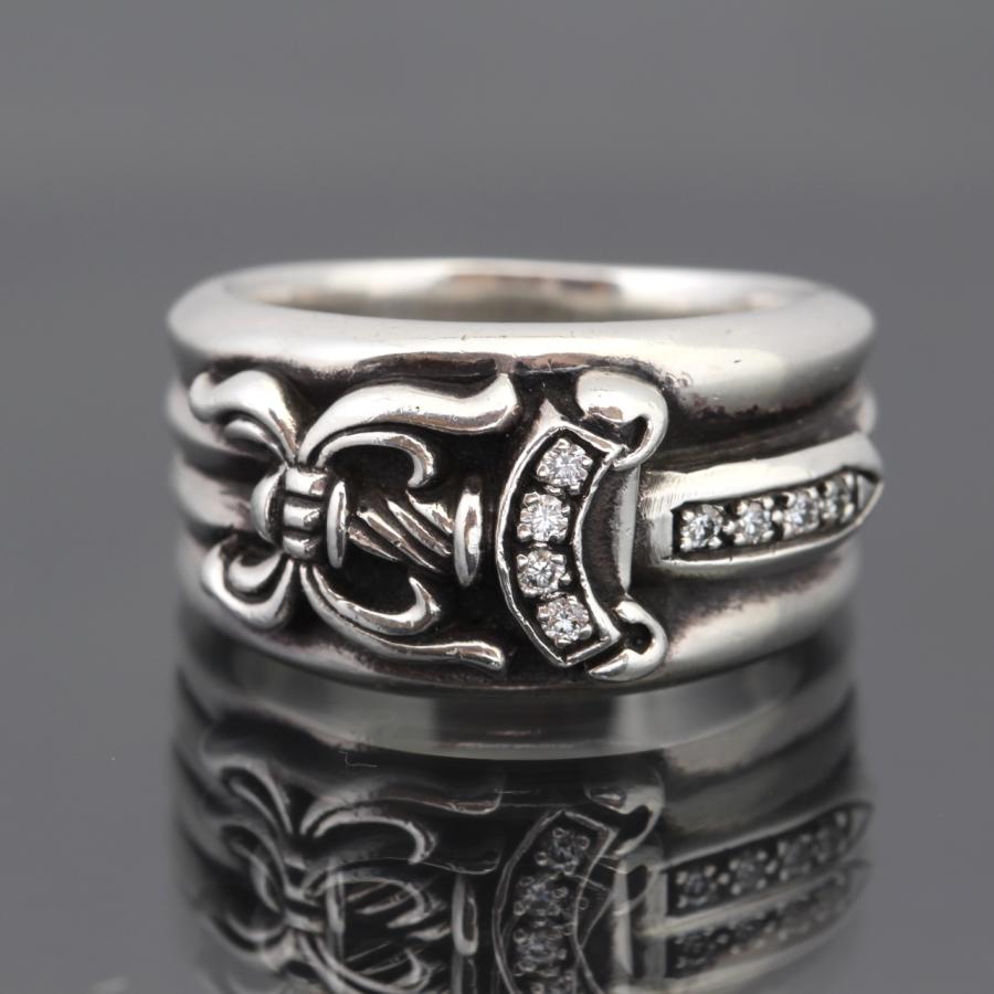 CHROME HEARTS（クロムハーツ） ダガーリング ダイヤモンド SV925