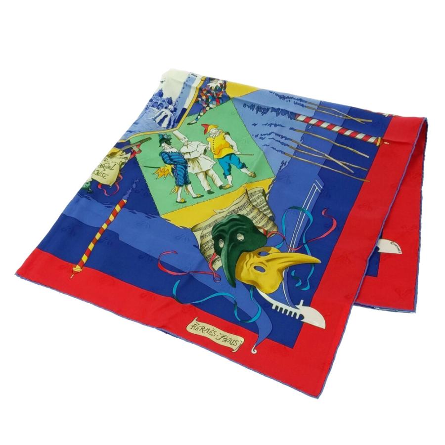 HERMES（エルメス） カレ90・LE CARNAVAL DE VENISE ベニスカーニバル