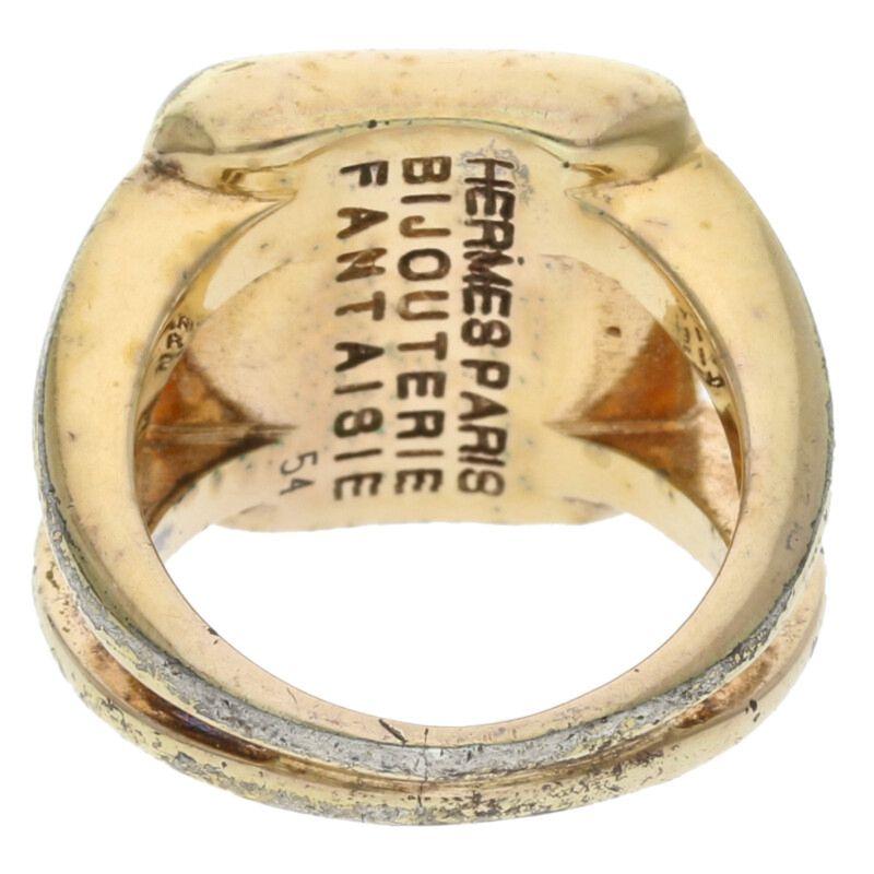 HERMES（エルメス） リング コロゾ サイズ:13号/54 スクエアリング